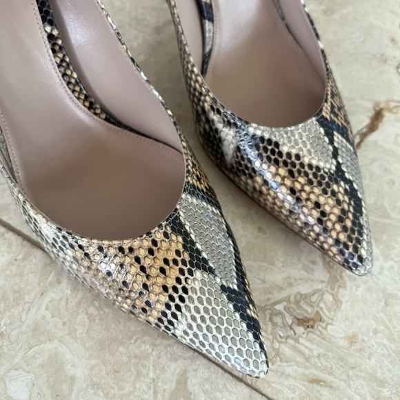 Stuart Weitzman Python Pumps - Picture 4 of 6